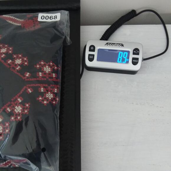 Flying Tomato Embroidered Black Midi Boho  Cottage Dress Sz L - Picture 10 of 10